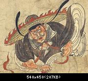 Viewed as a Protective Spirit, Shoki Sama is considered the Slayer of Demons and is placed above household doors to ward off Oni