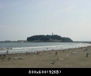 Enoshima beach (Kanagawa-ken)